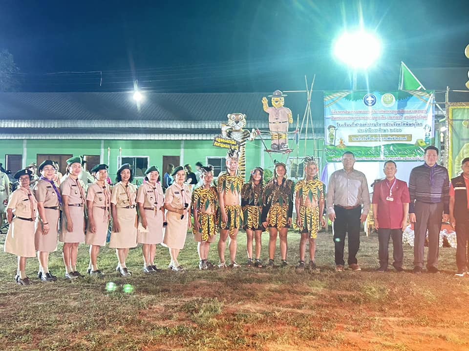 จบกิจกรรมพัฒนาผู้เรียนเข้าค่ายลูกเสือเนตรนารี ปีการศึกษา2566