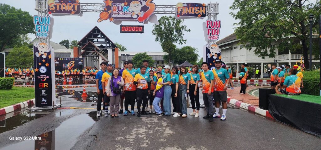 เข้าร่วมกิจกรรม night run fun fin food 2024 จัด โดย ททท. สำนักงานจังหวัดพิษณุโลก ณ พระราชวังจันทน์